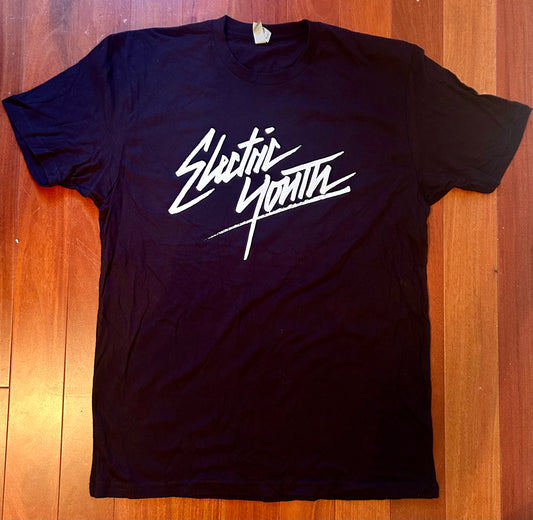 ELECTRIC YOUTH LOGO BLACK TEE