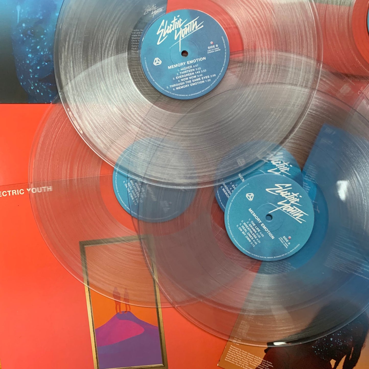 / MEMORY EMOTION CLEAR LP